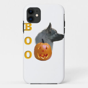 Norwegischer Elkhound Halloween Boo iPhone 11 Hülle