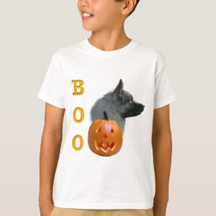 Norwegischer Elkhound Halloween Boo T-Shirt