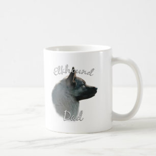 Norwegischer Elkhound-Vater 2 Kaffeetasse