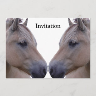 Norwegischer Fjord Einladung