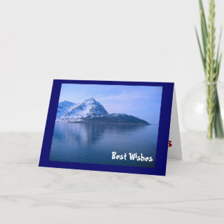 Norwegischer Fjord Karte