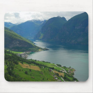 Norwegischer Fjord Mousepad