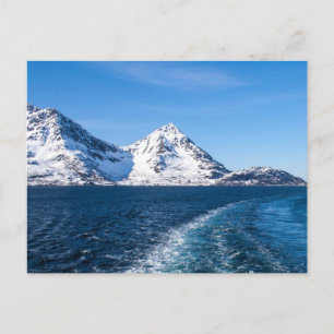 Norwegischer Fjord Postkarte