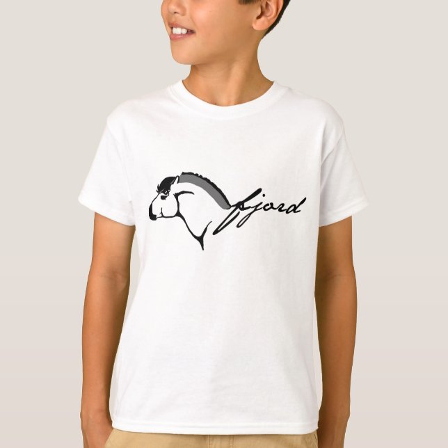 Norwegischer Fjord T-Shirt (Vorderseite)