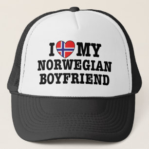 Norwegischer Freund Truckerkappe