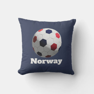norwegischer Fußball Kissen