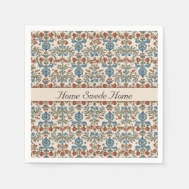 Norwegischer Garten, Brauch Serviette