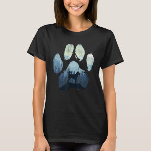 Norwegischer Lundehund Dog Paw Mama Vater T-Shirt