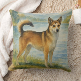 Norwegischer Lundehund Kissen