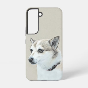 Norwegischer Lundehund Malerei - Originale Hunde K Samsung Galaxy Hülle