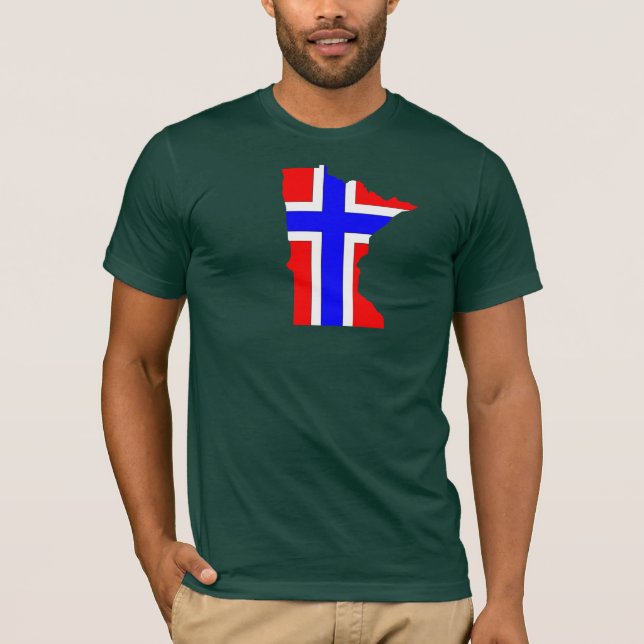 Norwegischer Minnesotan T-Shirt (Vorderseite)