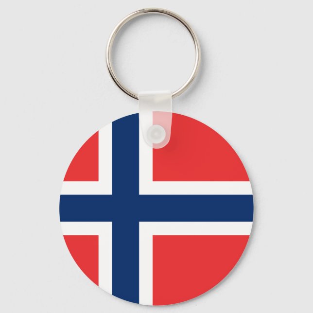Norwegischer Schlüsselanhänger (Vorderseite)