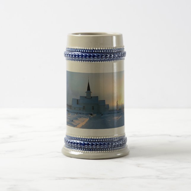 Norwegischer Schnee Bierglas (Mittel)