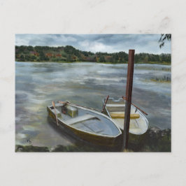 Norwegischer See Postkarte