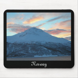 Norwegischer Sonnenaufgang Mousepad