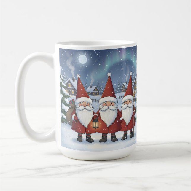 Norwegischer Weihnachts-Nisse, Kaffeetasse (Links)