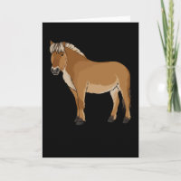 Norwegisches Fjord-Pferdegeschenk