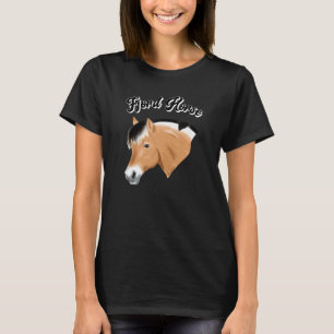 Norwegisches Fjordepferd Für Pferde Reiter T-Shirt