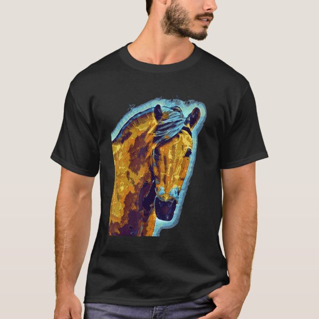 Norwegisches Fjordepferd T-Shirt (Vorderseite)