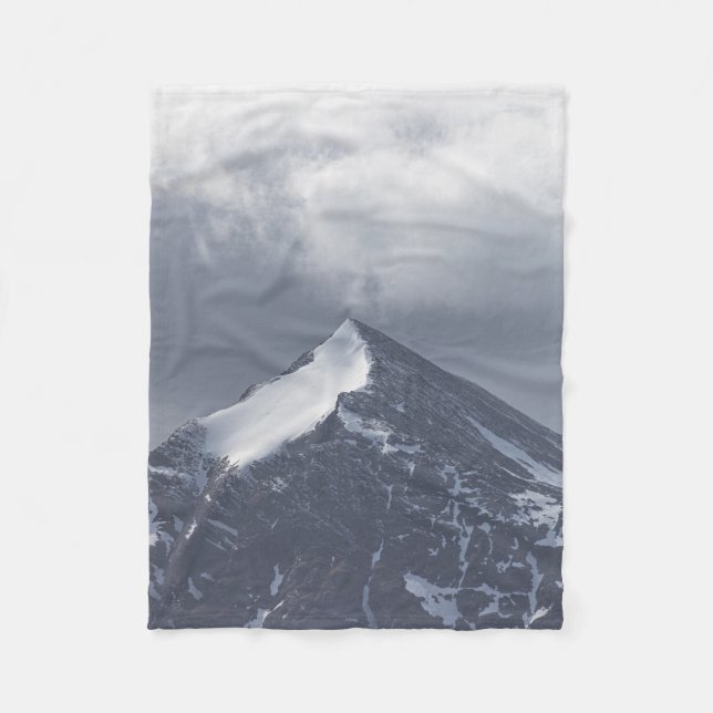 Norwegisches Foto Fleecedecke (Vorderseite)