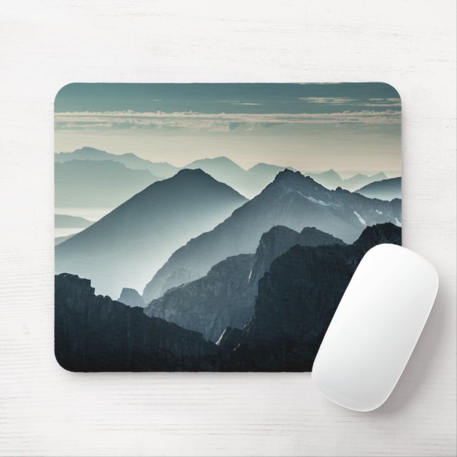Norwegisches Foto für Berggebiete Mousepad (Mit Mouse)