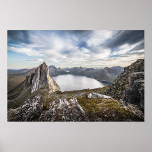 Norwegisches Foto für Berggebiete Poster