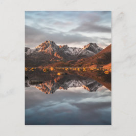 Norwegisches Foto für Berggebiete Postkarte