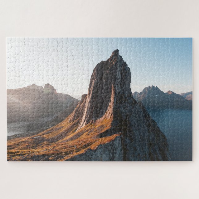 Norwegisches Foto für Berggebiete Puzzle (Horizontal)