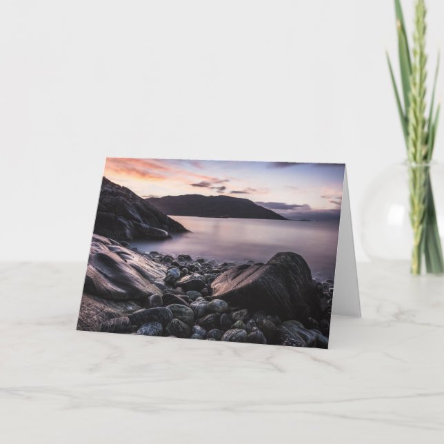 Norwegisches Foto Karte (Vorderseite)