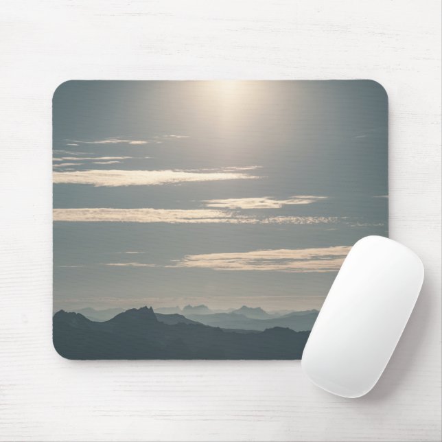 Norwegisches Foto Landschaft Mouse Pad Mousepad (Mit Mouse)