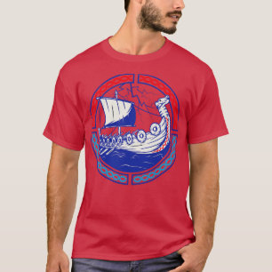 Norwegisches Geschenk Viking Valhalla Norwegen T-Shirt