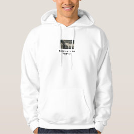 Norwegisches Gothic Real Foto White Hoodie