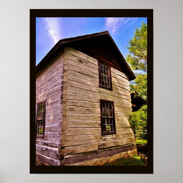 Norwegisches Haus Poster (Vorne)