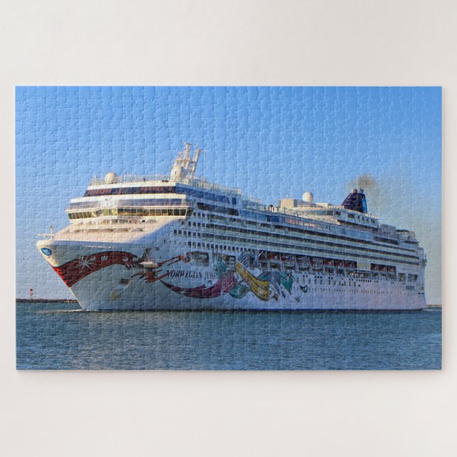  Norwegisches Kreuzfahrtschiff Juwel Puzzle (Horizontal)