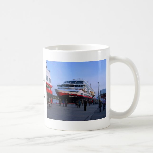Norwegisches Kreuzschiff Tasse (Rechts)