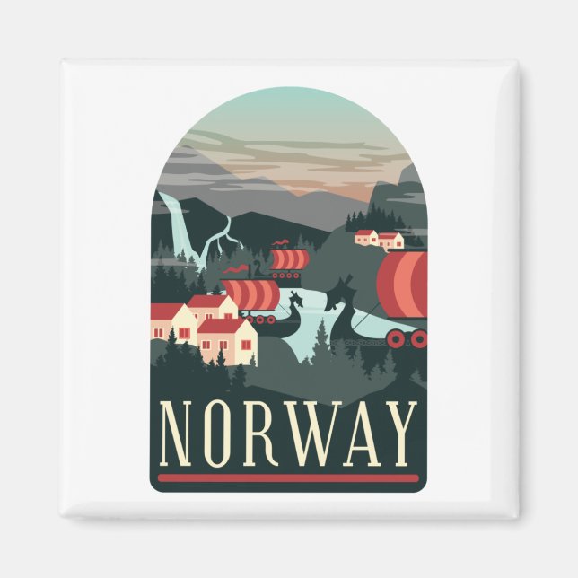 Norwegisches Landschaftsmagazin Magnet (Vorne)