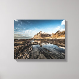 Norwegisches Lofoten-Foto Leinwanddruck