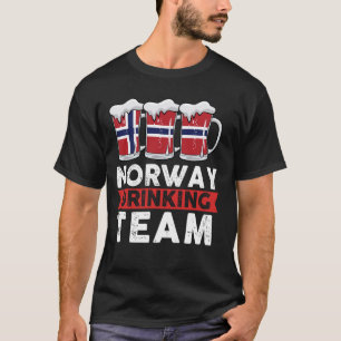 Norwegisches Trinkteam Norwegen T-Shirt
