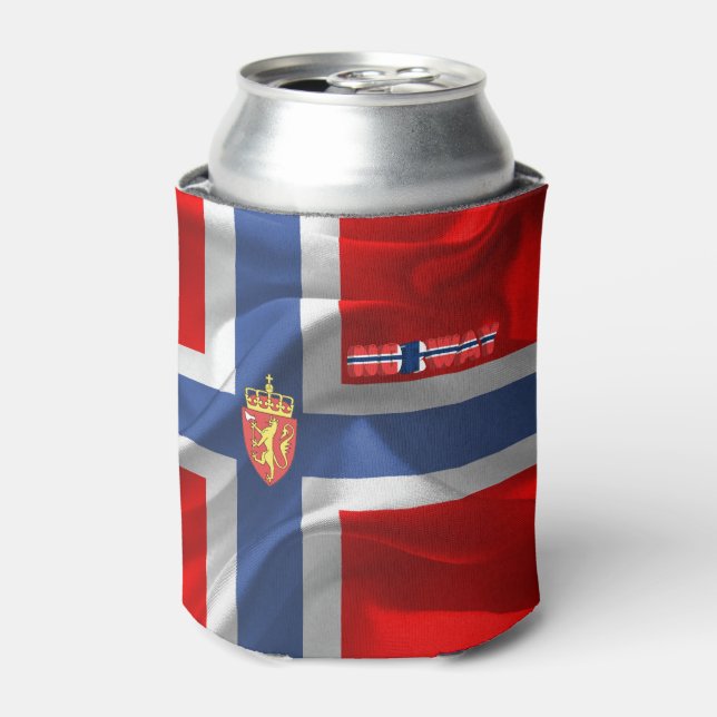 Norwegisches Wappen Dosenkühler (Kanne Vorderseite)
