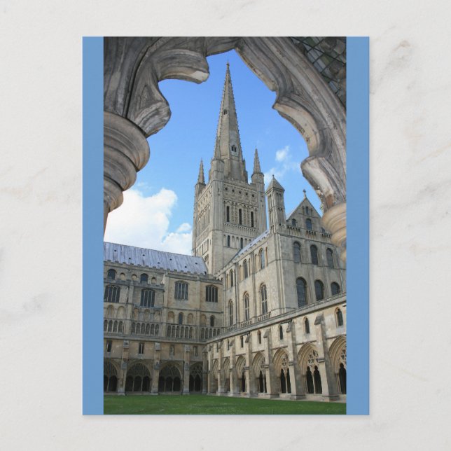 Norwich Cathedral Postkarte (Vorderseite)