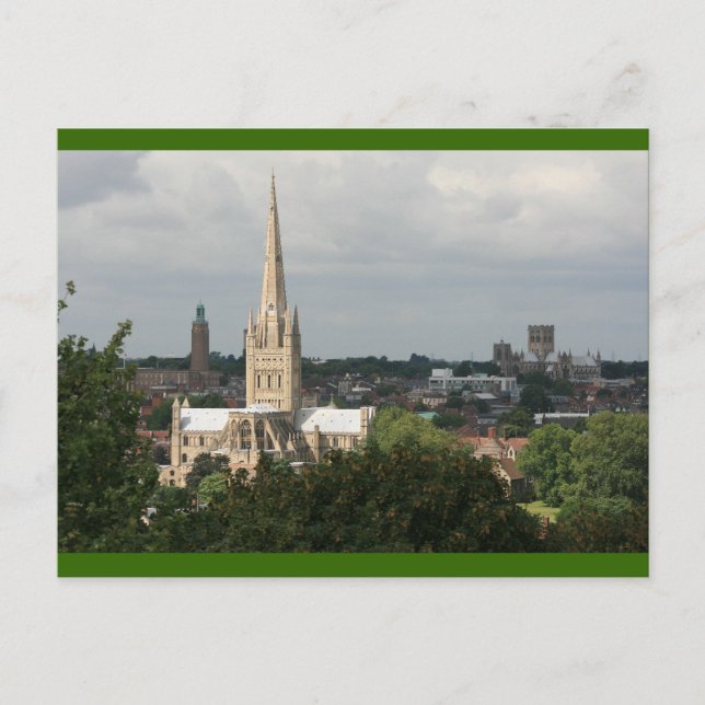 Norwich Cathedrals. Postkarte (Vorderseite)