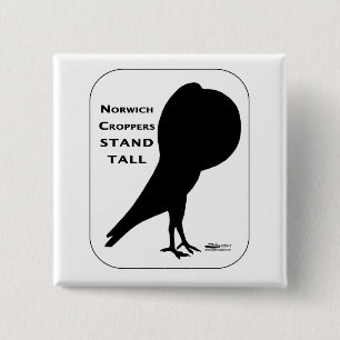 Norwich Croppers stehen groß Button
