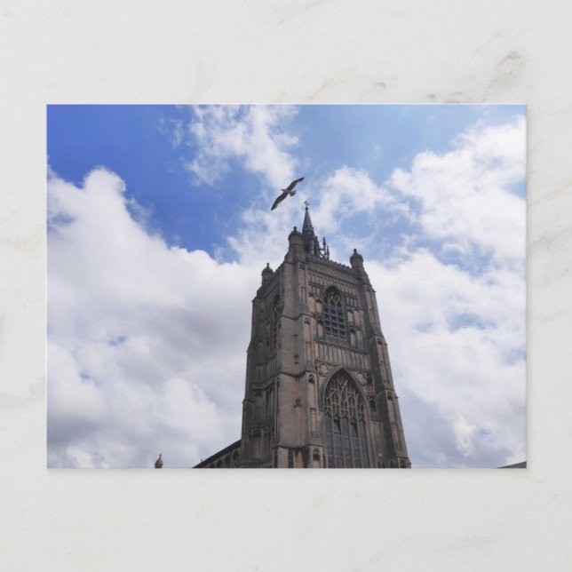 Norwich St Peter Mancroft Postkarte (Vorderseite)