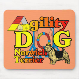 Norwich_Terrier_Agility Mousepad