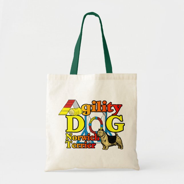 Norwich_Terrier_Agility Tragetasche (Vorne)