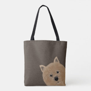 Norwich Terrier Allover-Taschentasche