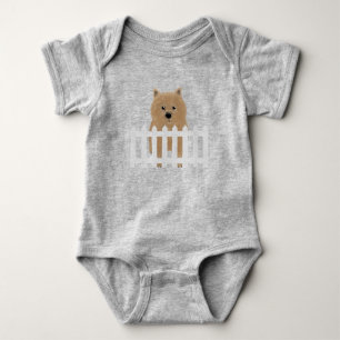 Norwich Terrier Baby Bodysuit Strampler