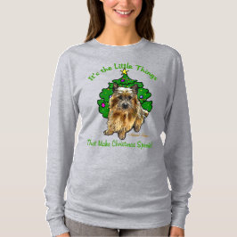Norwich Terrier Christmas Merry T-Shirt
