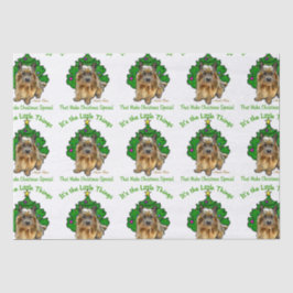 Norwich Terrier Christmas Seidenpapier