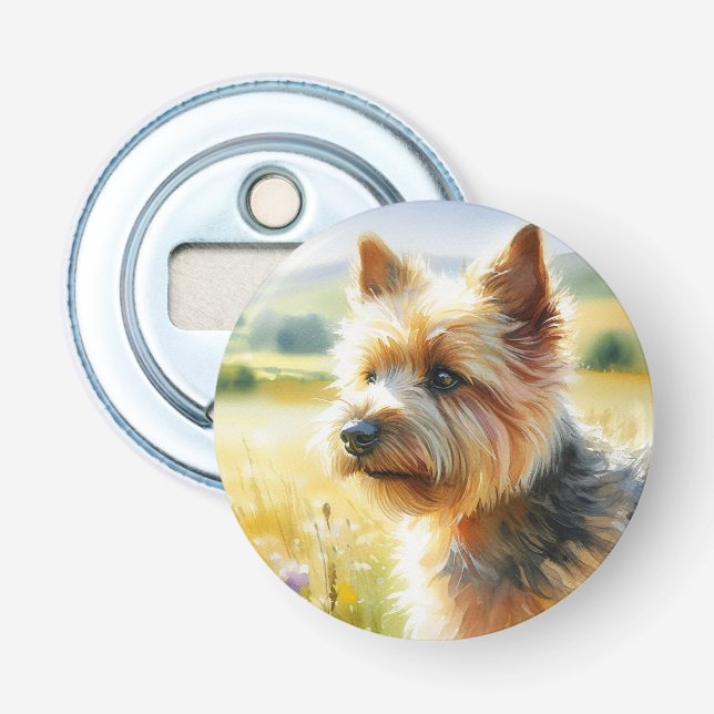 Norwich Terrier Flaschenöffner (Vorderseite)